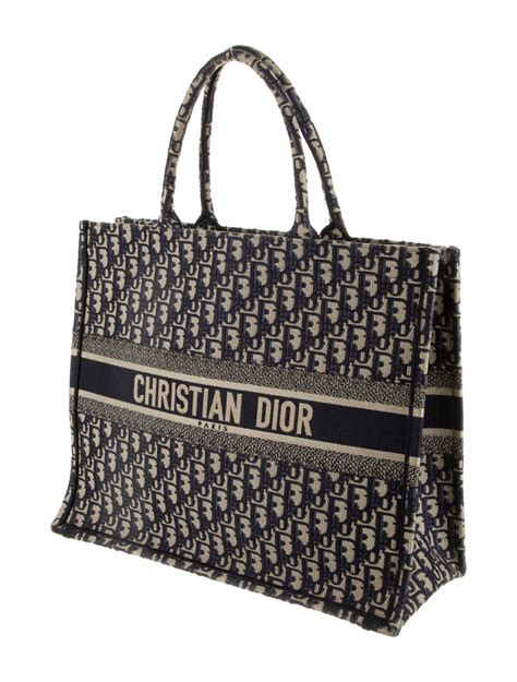 dior big bag|christian dior cloth tote bag.